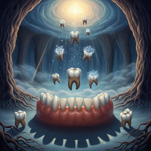 이가 빠지는 꿈은 불안과 변화 그리고 성장의 의미