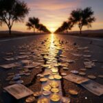 돈 줍는 꿈 의미는 재물운 상승 신호