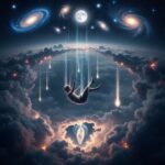 불안 속에서 새 출발을 의미하는 떨어지는 꿈